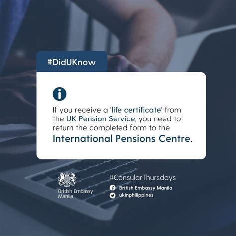 uk government international pension centre.